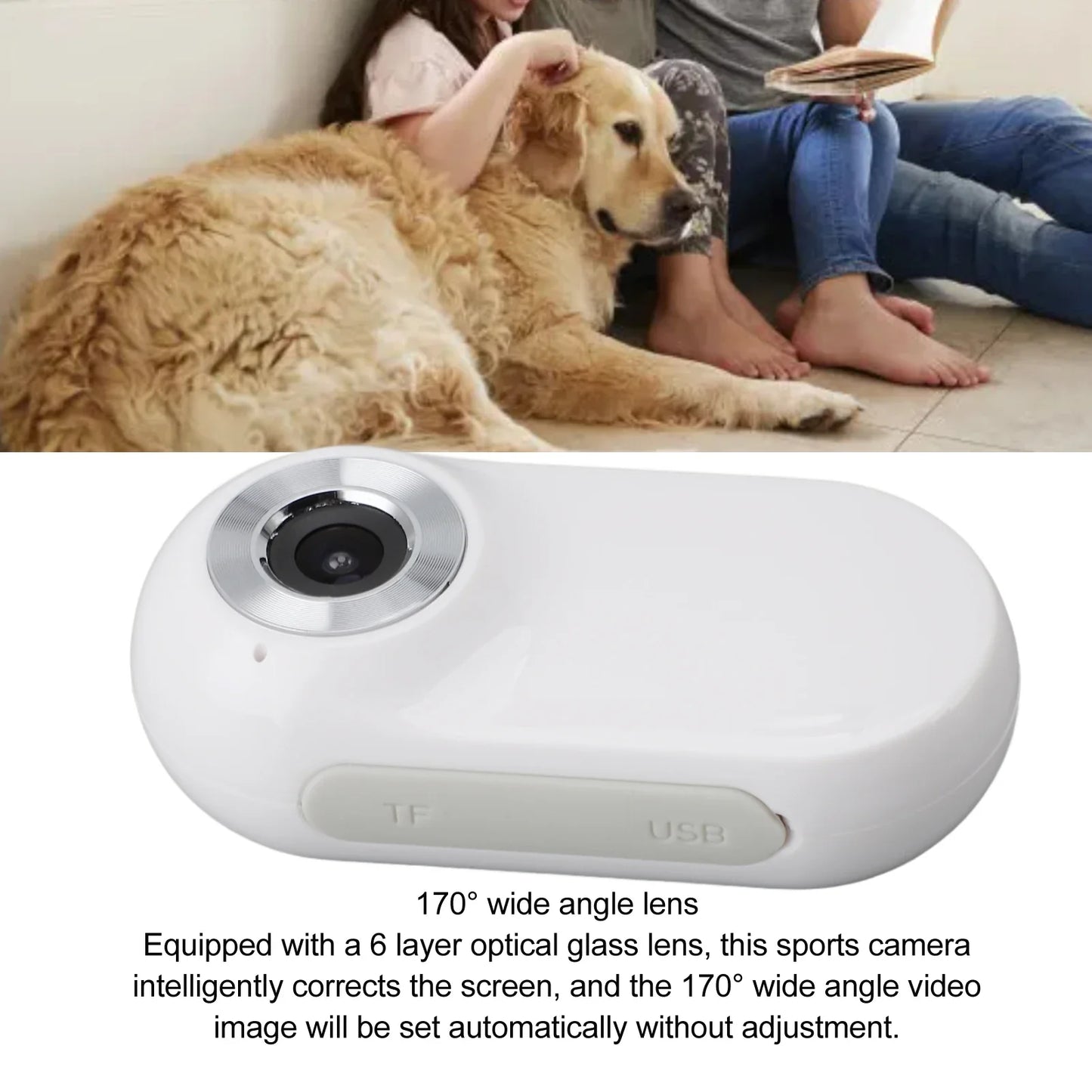 PawsView HD Pet Camera Collar
